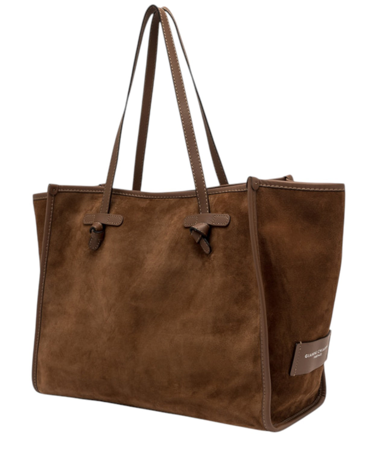 Shopping Bag Marcella in Pelle Scamosciata-Gianni Chiarini-Borse a spalla-Vittorio Citro Boutique