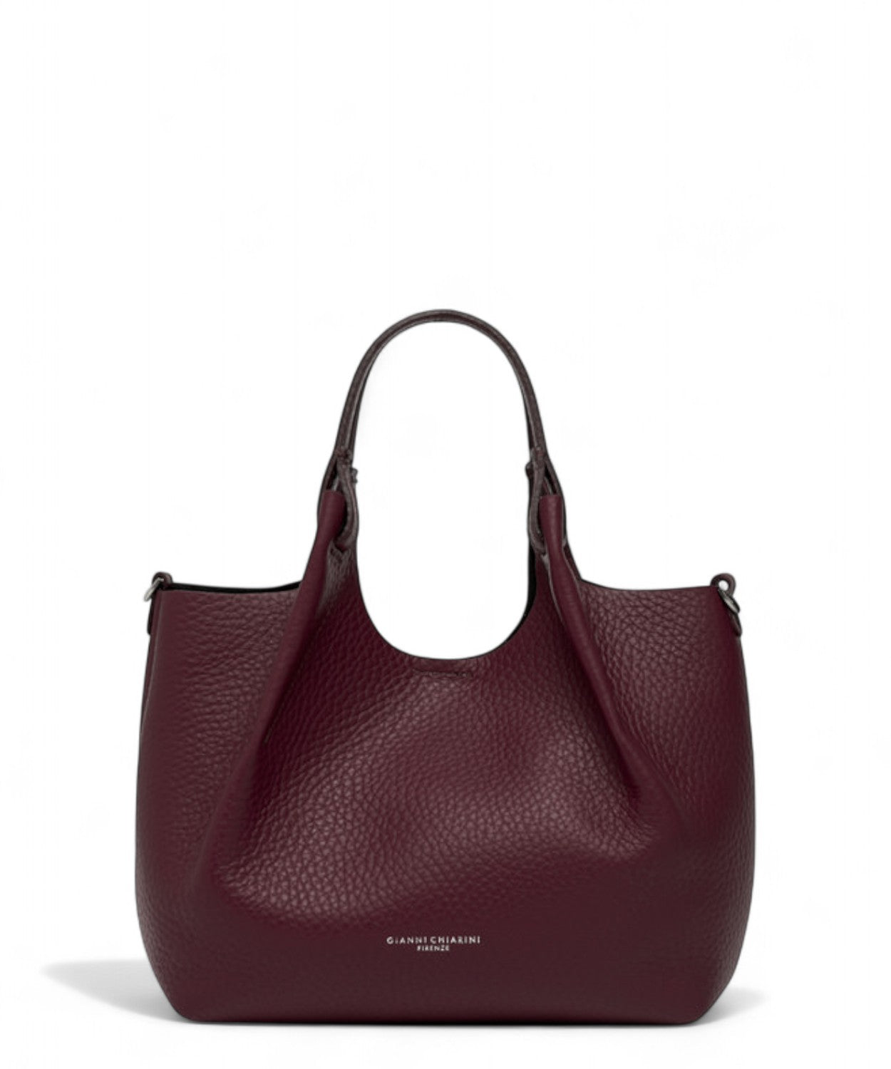 Gianni Chiarini Borsa Dua Mini in Pelle Grana Maxi