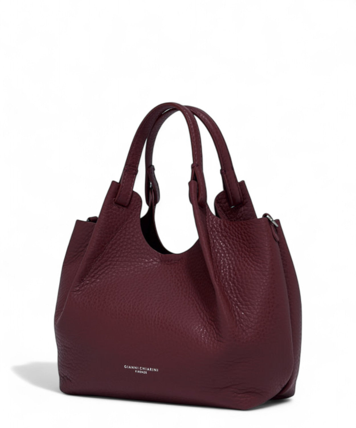 Gianni Chiarini Borsa Dua Mini in Pelle Grana Maxi