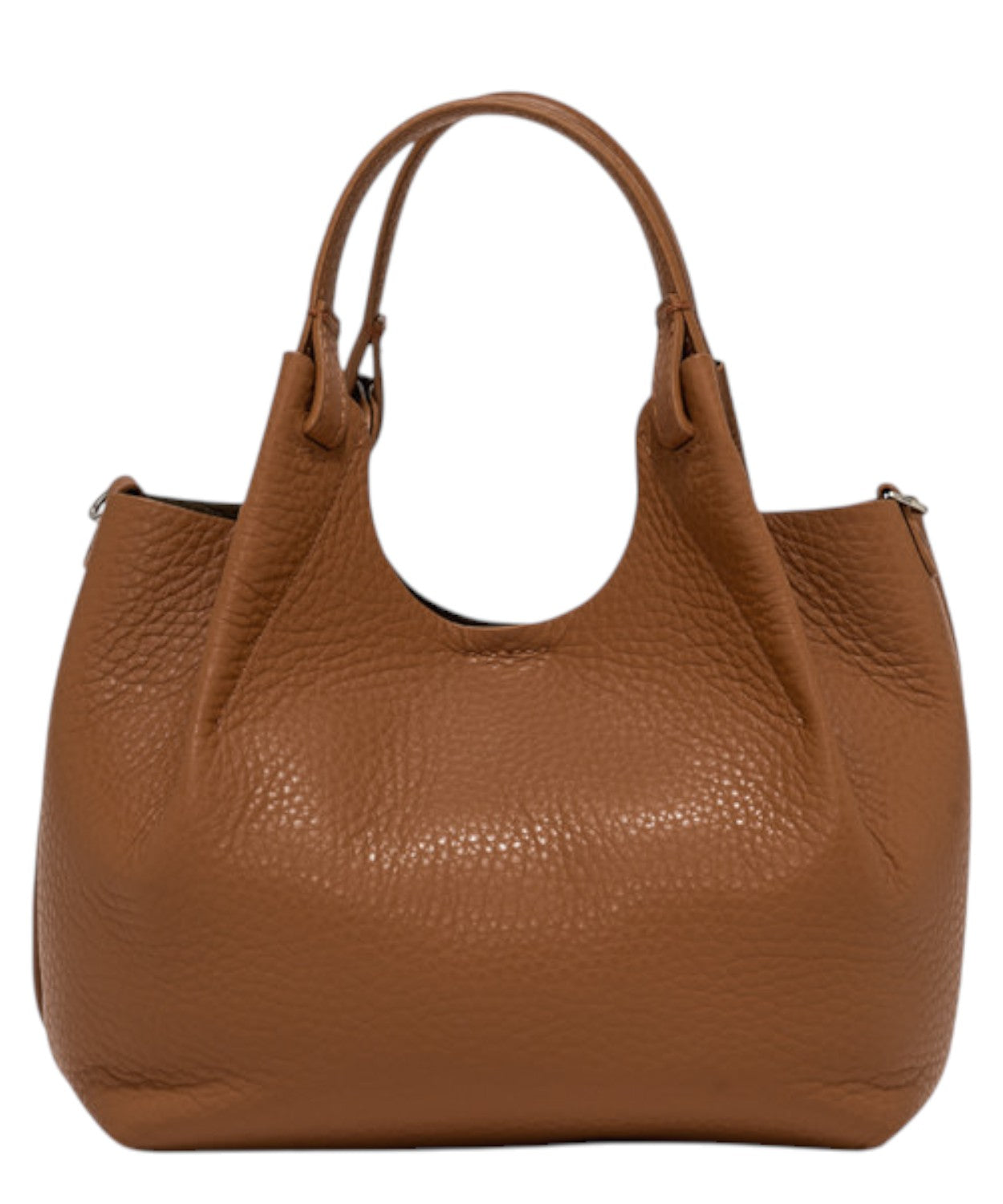 Borsa Dua Mini in Pelle a Grana Maxi-Gianni Chiarini-Borse a mano-Vittorio Citro Boutique