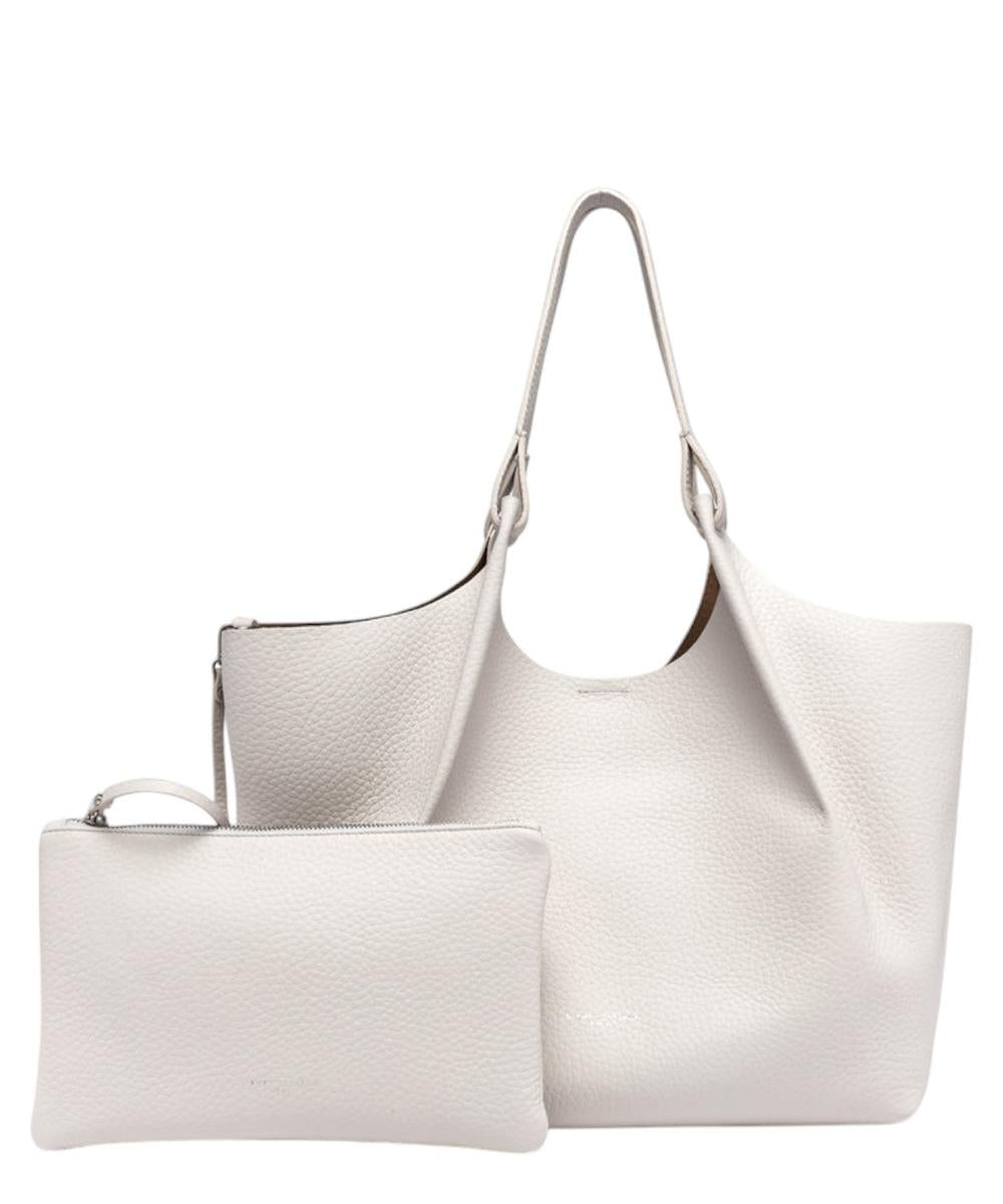 Borsa DUA grande in Pelle Double Grana Maxi-Gianni Chiarini-Borse a spalla-Vittorio Citro Boutique