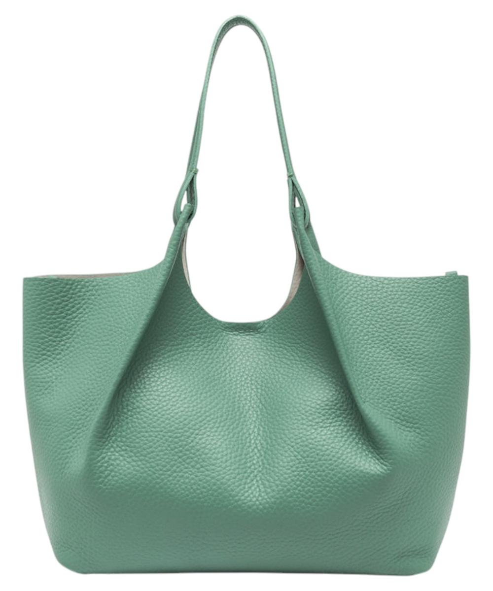 Borsa DUA grande in Pelle Double Grana Maxi-Gianni Chiarini-Borse a spalla-Vittorio Citro Boutique