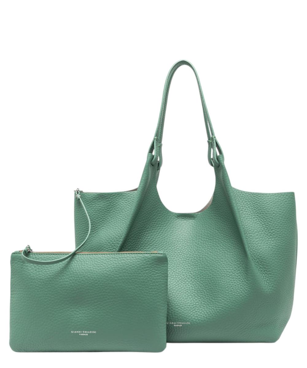 Borsa DUA grande in Pelle Double Grana Maxi-Gianni Chiarini-Borse a spalla-Vittorio Citro Boutique