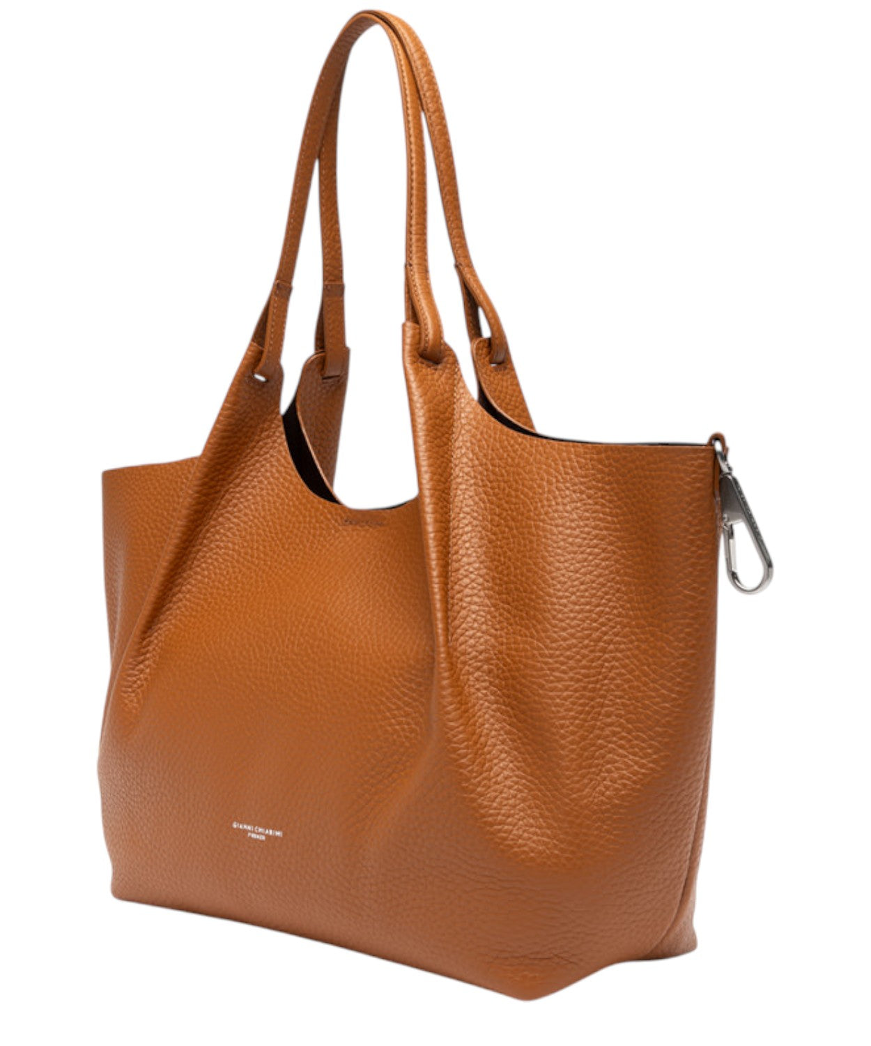 Borsa Dua in Pelle Double Grana Maxi-Gianni Chiarini-Borse a spalla-Vittorio Citro Boutique