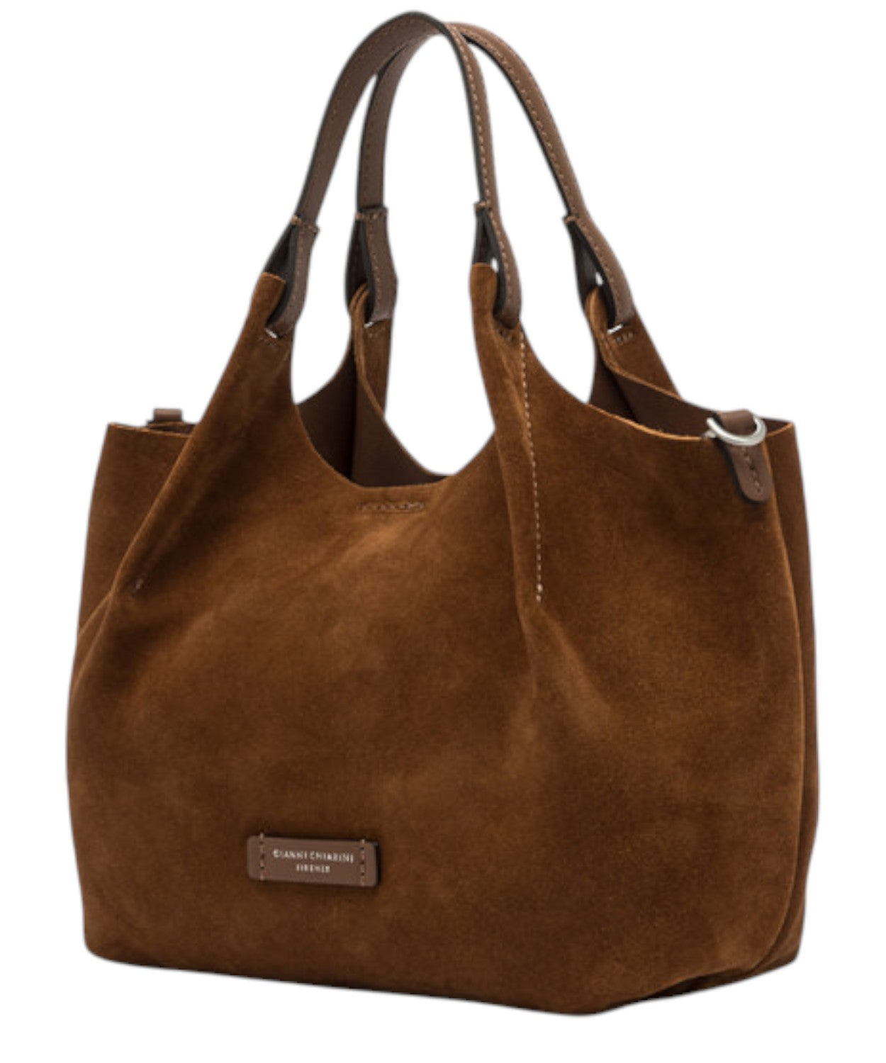 Borsa Dua Mini in Pelle Scamosciata-Gianni Chiarini-Borse a mano-Vittorio Citro Boutique