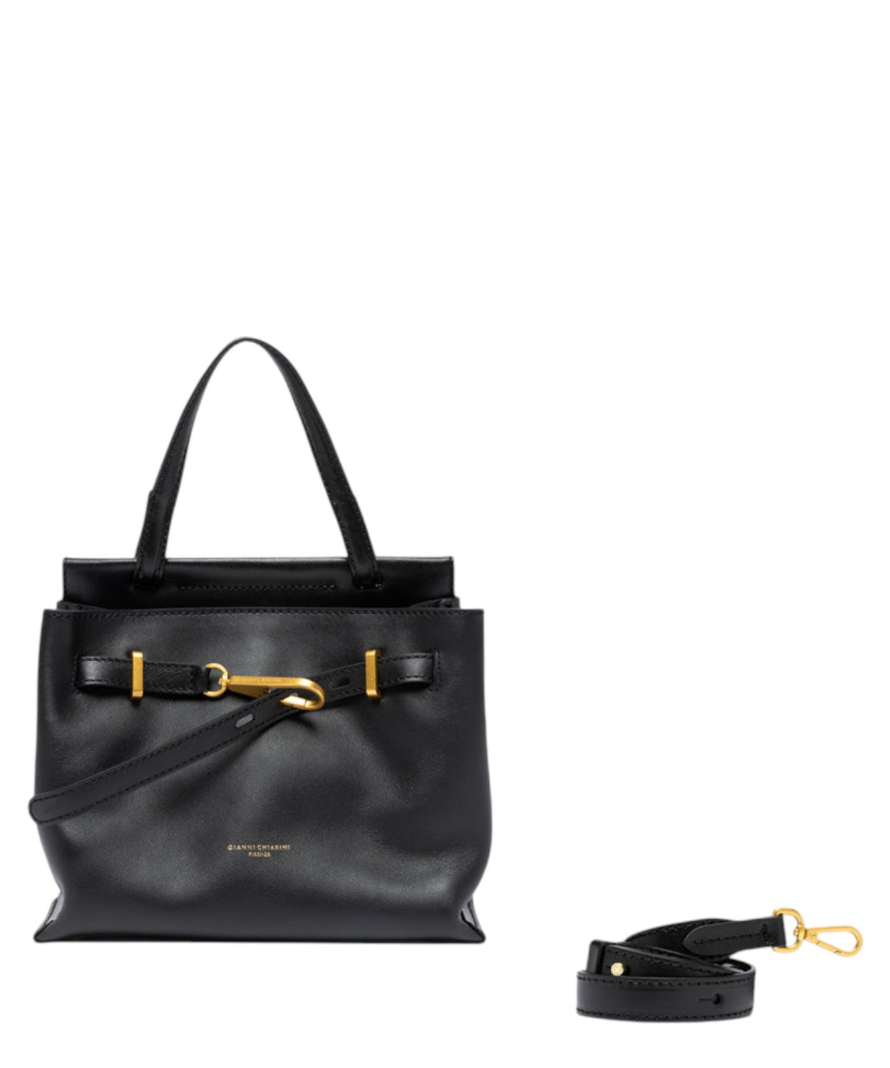 Borsa Tilda Mini in Pelle Liscia-Gianni Chiarini-Borse a mano-Vittorio Citro Boutique