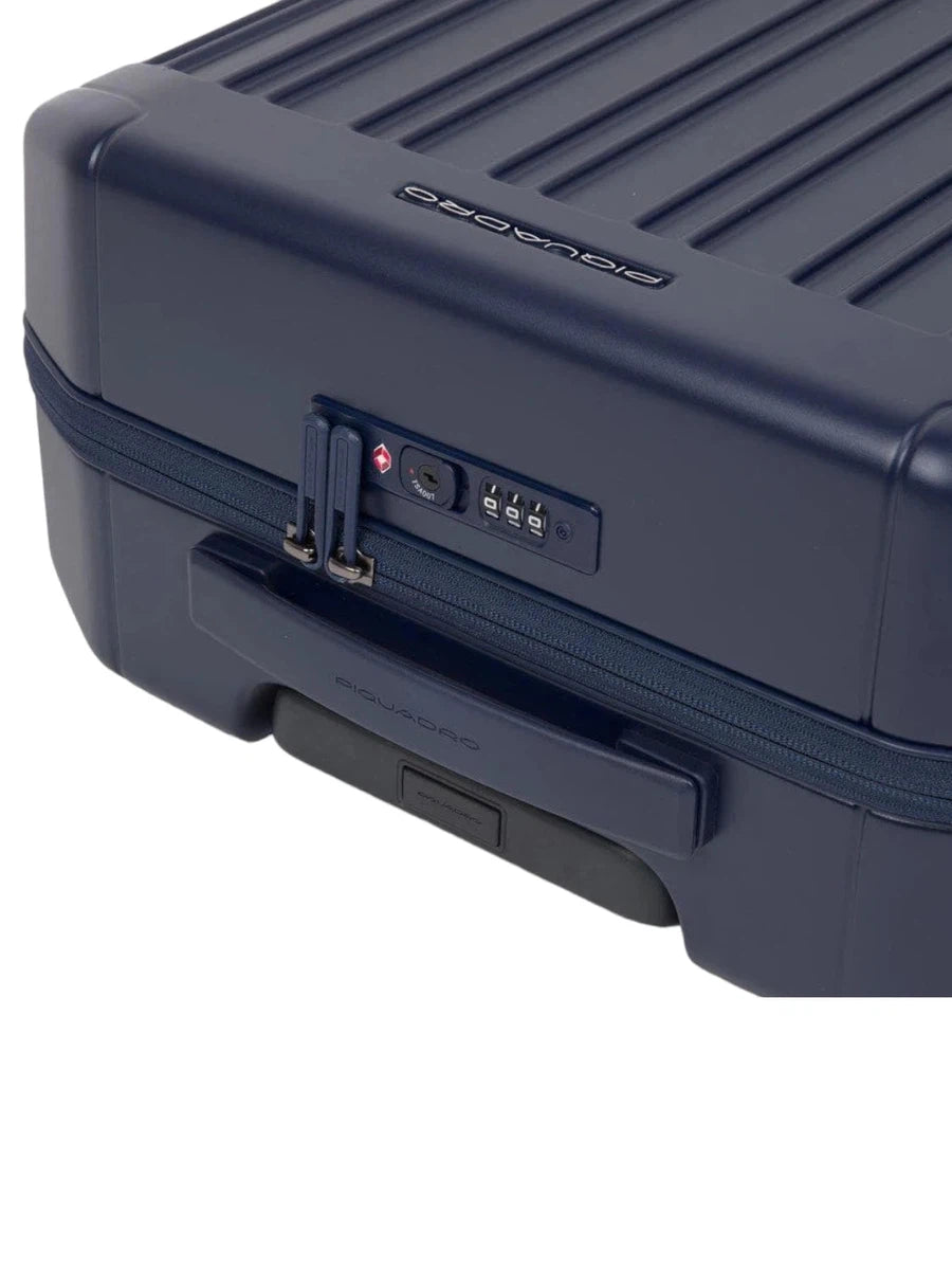 Trolley Cabina Ryanair 4 Ruote PQ-Light in Policarbonato con Lucchetto TSA-Valigie-Piquadro-Vittorio Citro Boutique