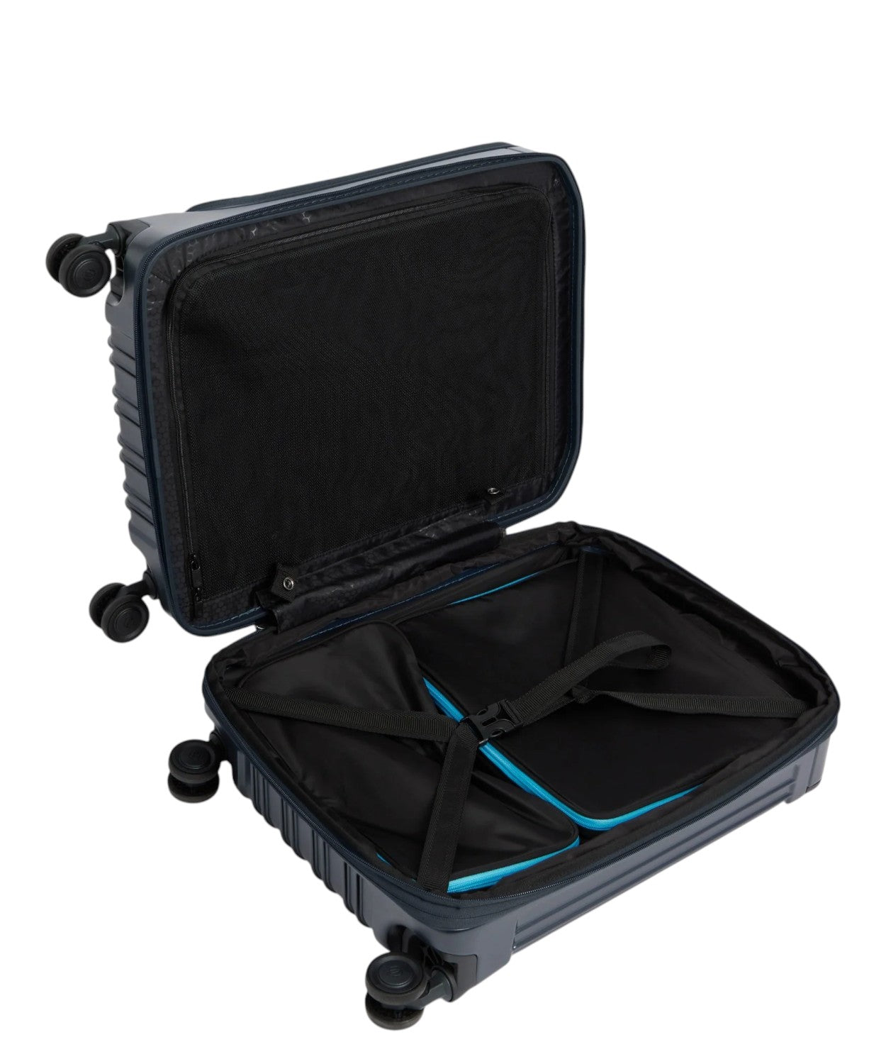 Trolley da Cabina Porta PC Rigido con Doppia Apertura TSA e USB