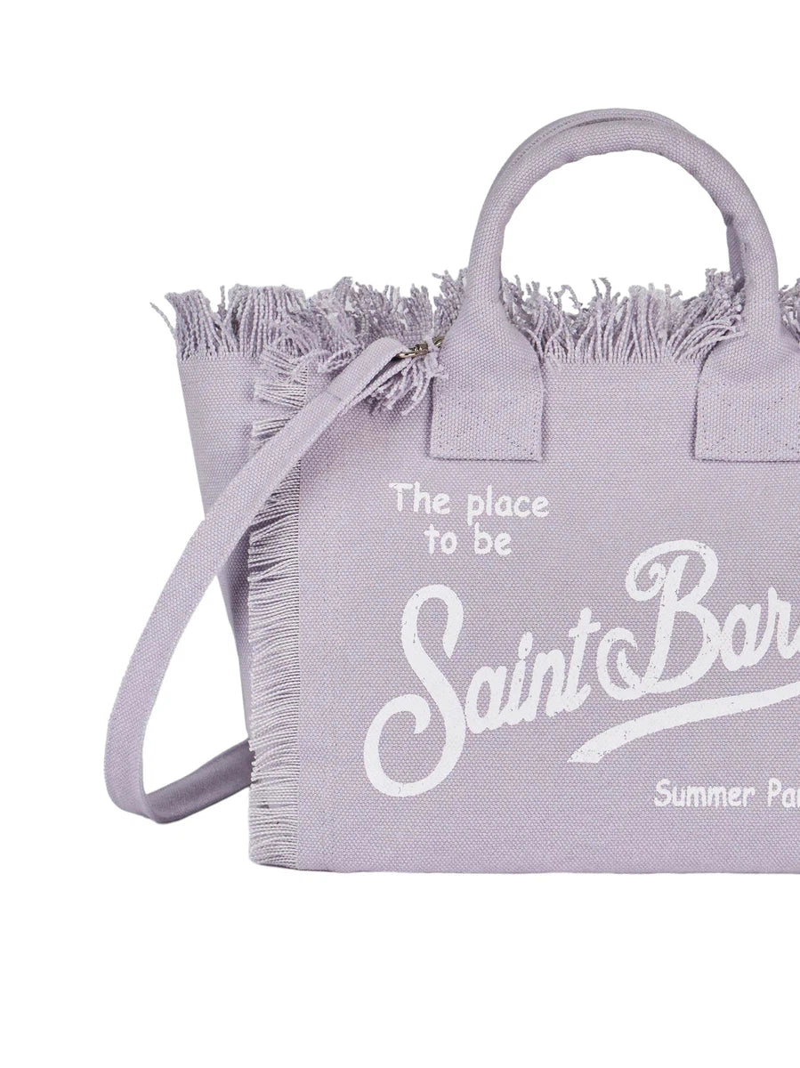 Borsa Colette in Tela di Cotone Lilla-Mc2 Saint Barth-Borse a mano-Vittorio Citro Boutique