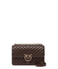 Torebka Pinko Love One Mini Chevron z nappa