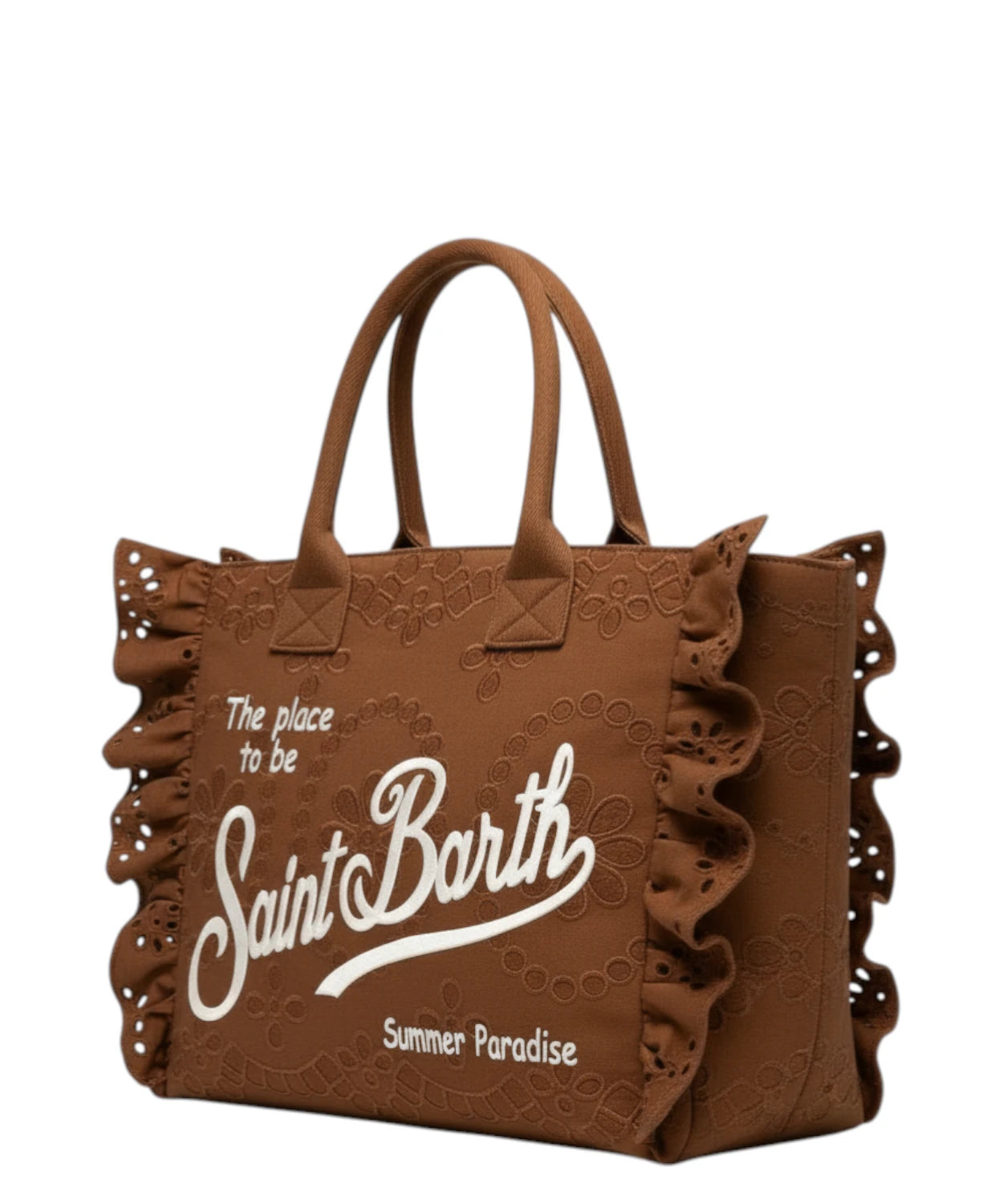 Borsa Colette Volant MC2 Saint Barth in Sangallo