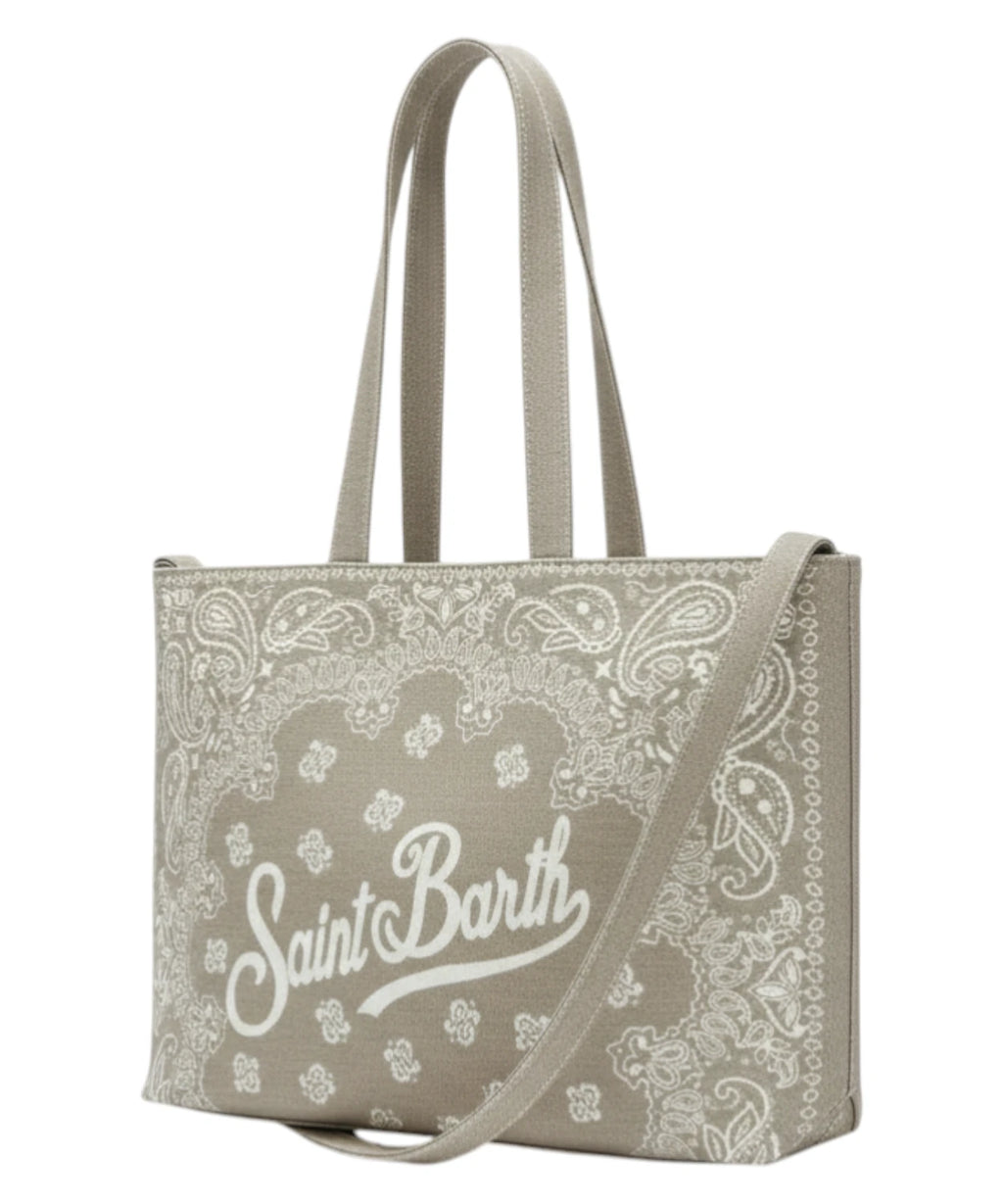 Borsa Denim Bandana MC2 Saint Barth Essential Tote
