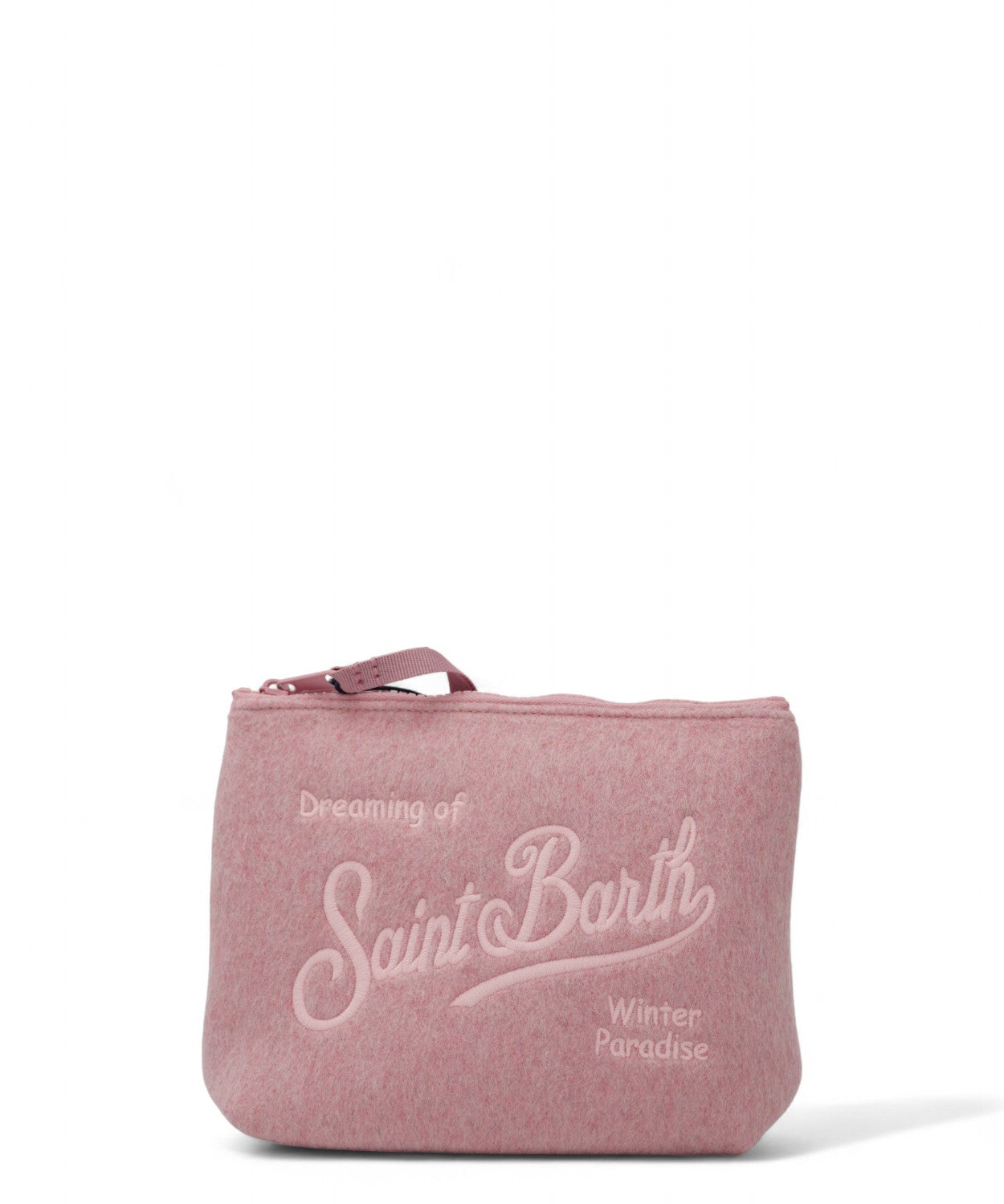 Aline Felt in misto lana con logo-Mc2 Saint Barth-Pochette-Vittorio Citro Boutique
