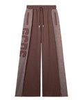 GCDS Wide-Leg-Jogginghose mit Patch-Band-Logo