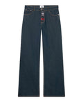 Jeans GCDS Workwear 5 Bolsos Wide Leg em Denim