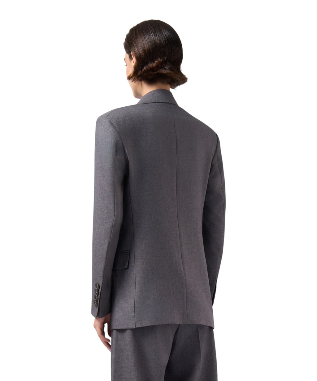 GCDS Preppy-Doppelreiher-Blazer mit Logo