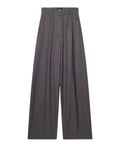 Pantaloni Donna GCDS Preppy con Logo a Vita Alta
