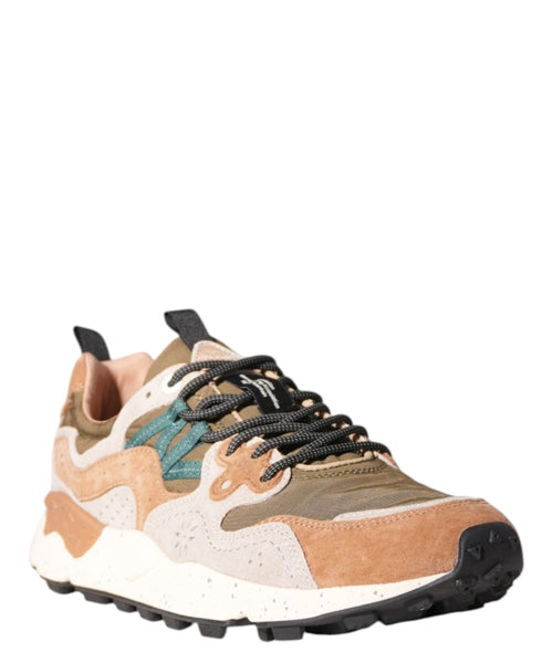 Sneakers Flower Mountain Yamano 3 in Nylon e Suede