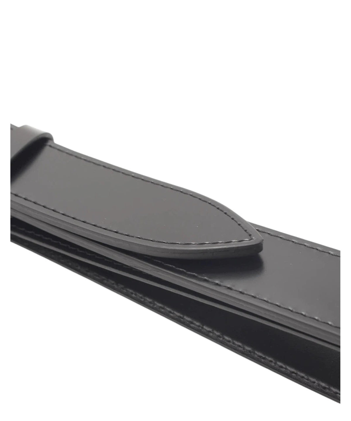 Cintura Nobuckle in Pelle di Vitello Lucido-Orciani-Cinture-Vittorio Citro Boutique