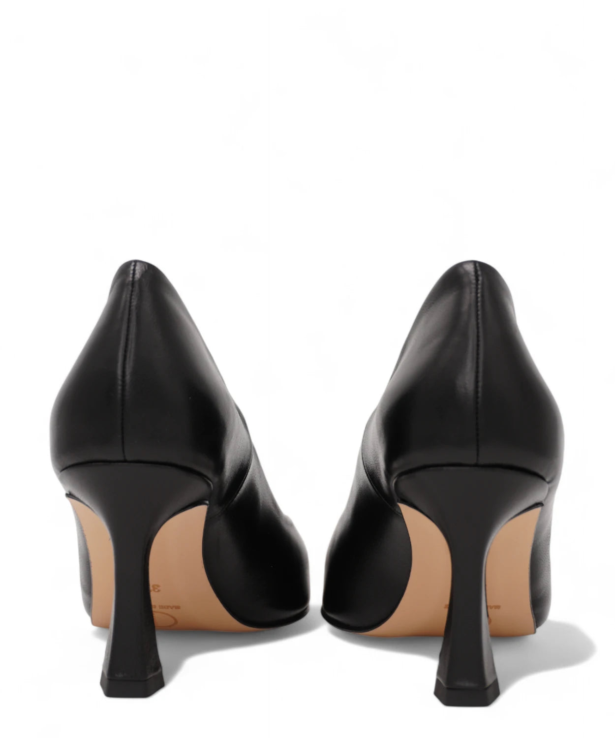 Décolleté Nero in Pelle-Vittoriocitro-Décolleté-Vittorio Citro Boutique