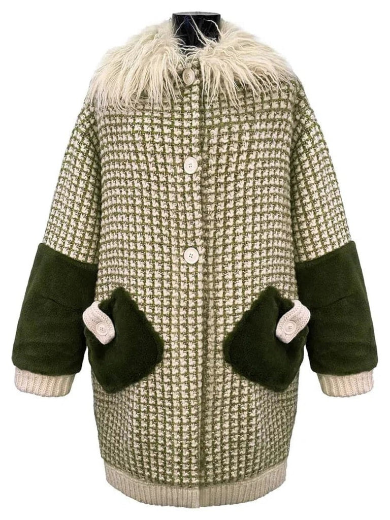 Cappotto mongolia in maglia-Cappotti-Tricot Chic-Vittorio Citro Boutique