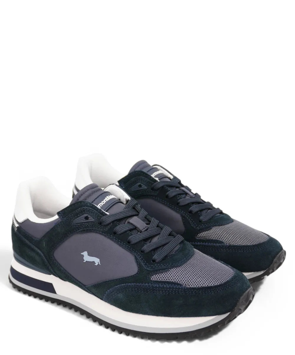 Sneakers in Camoscio e Tessuto Tecnico con Suola EVA Extra-Light-Harmont&Blaine-Sneakers-Vittorio Citro Boutique