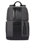 Zaino Porta PC 14" e iPad® in Tessuto Riciclato e Pelle-Piquadro-Zaini-Vittorio Citro Boutique