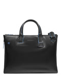 Borsa porta PC 15,6” espandibile in pelle elegante