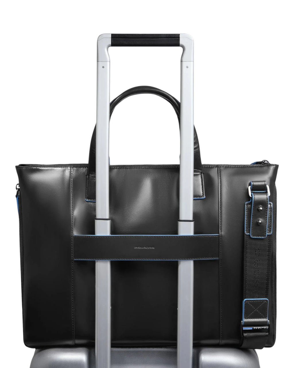 Borsa porta PC 15,6” espandibile in pelle elegante