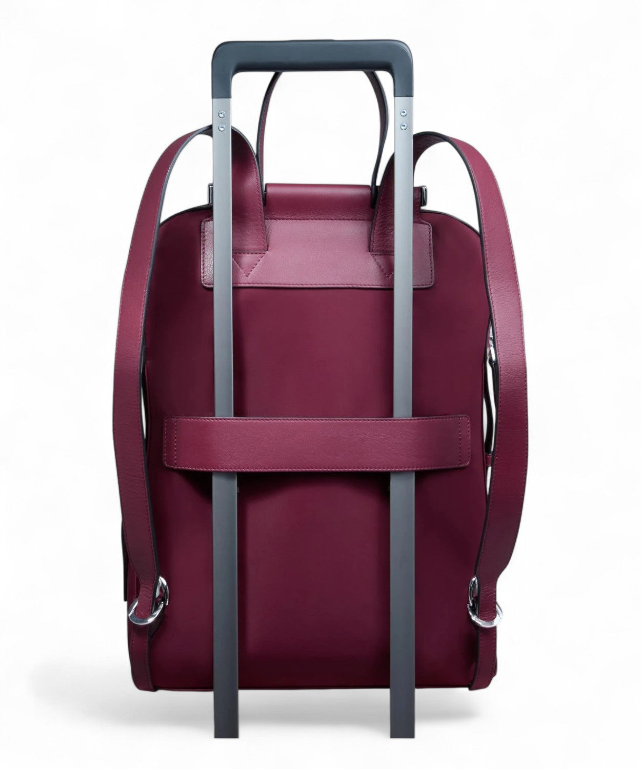 Zaino Porta PC 14" in Pelle e Tessuto con Tasca Power Bank-Piquadro-Zaini-Vittorio Citro Boutique