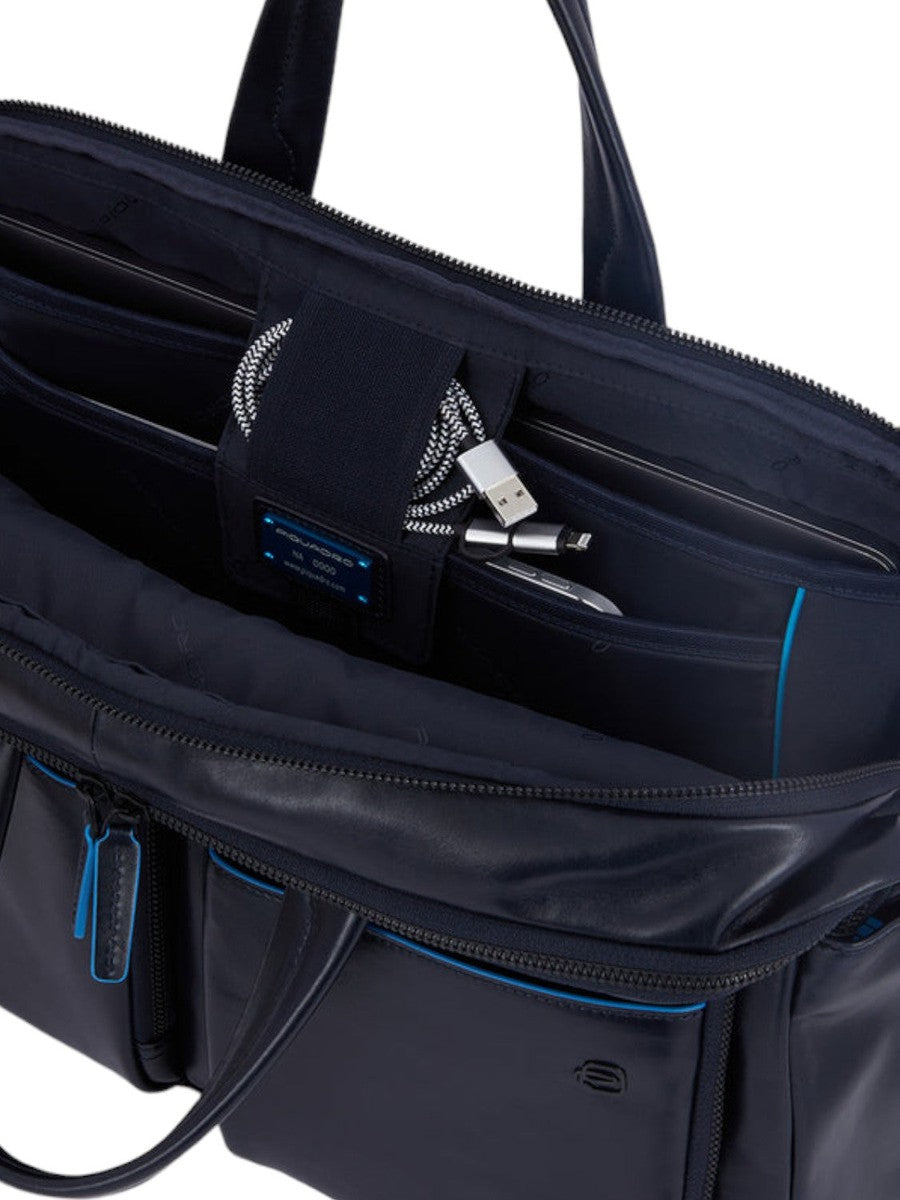 Cartella Blue Square-Piquadro-Borse a mano-Vittorio Citro Boutique