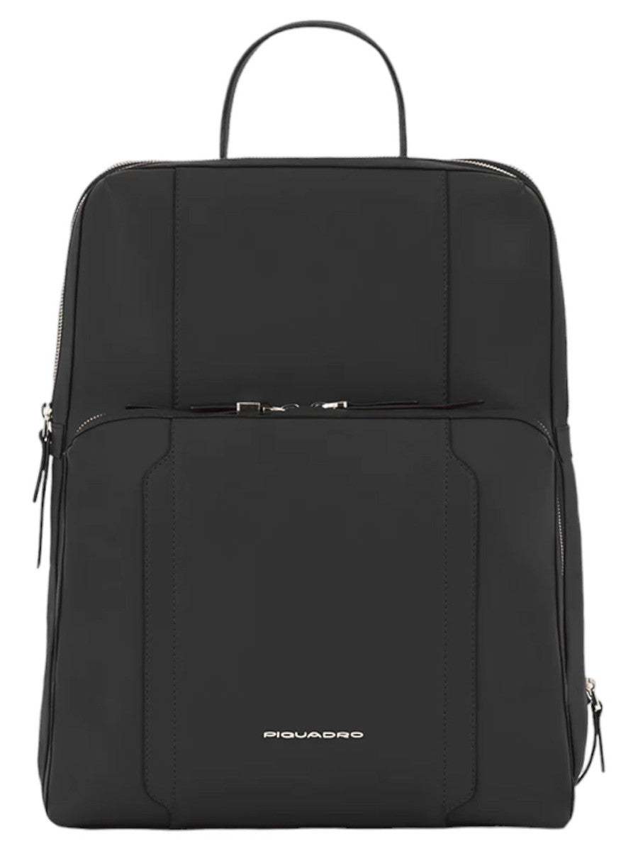 Women's Leather Backpack for Computer Holder Elegant and