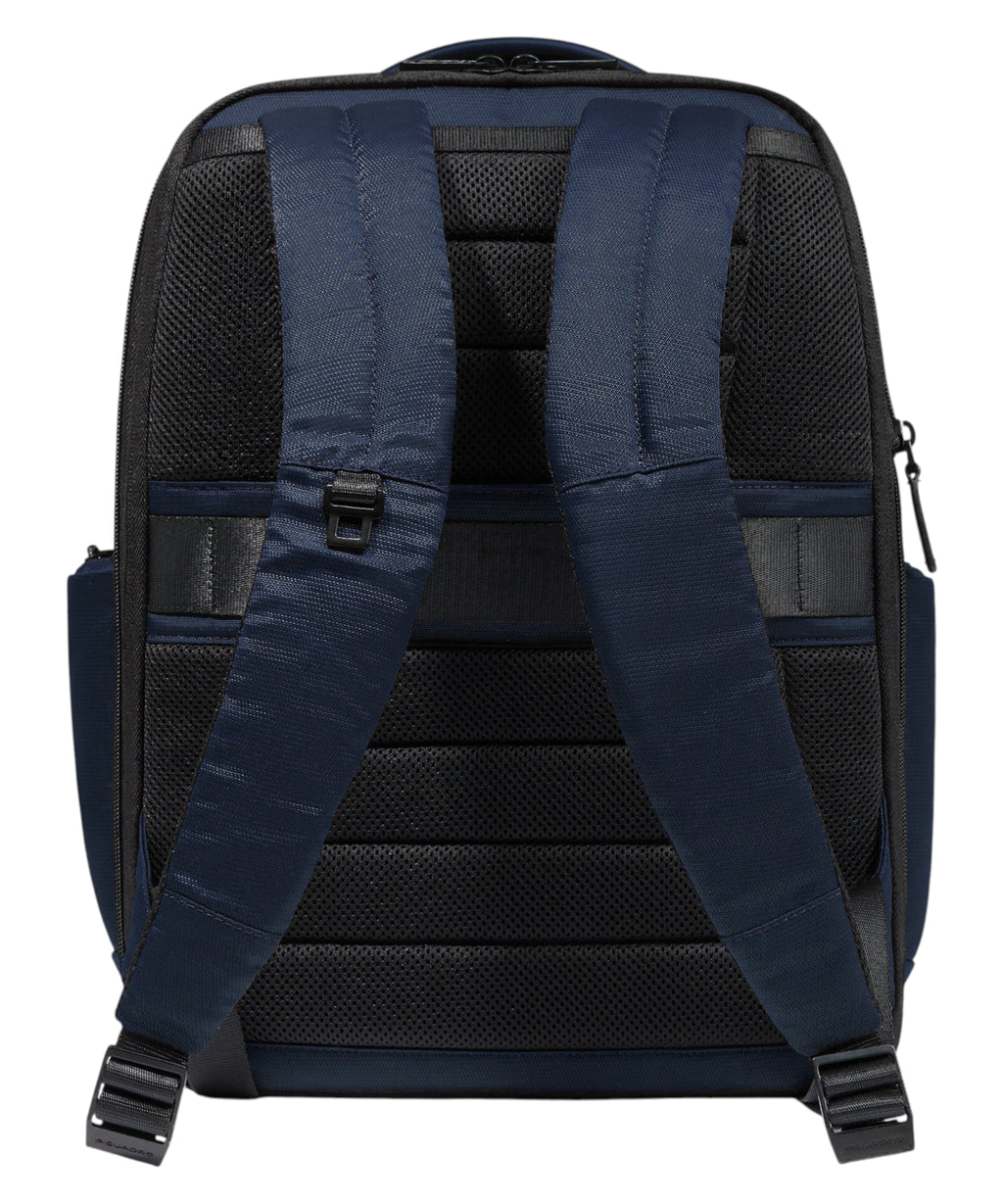 Zaino Porta PC 15,6" Fast-Check in Pelle e Tessuto