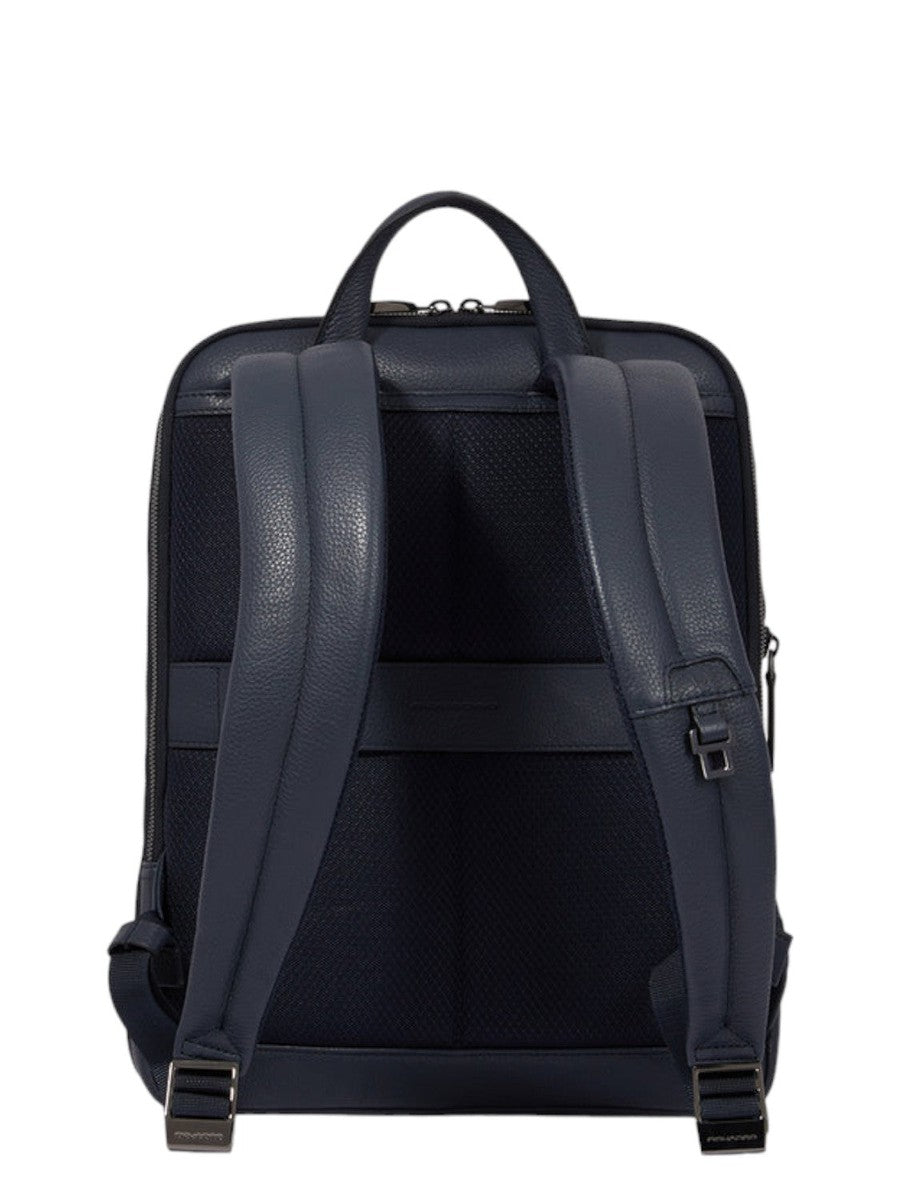 Zaino Slim in Pelle Nero-Zaini-Piquadro-Vittorio Citro Boutique