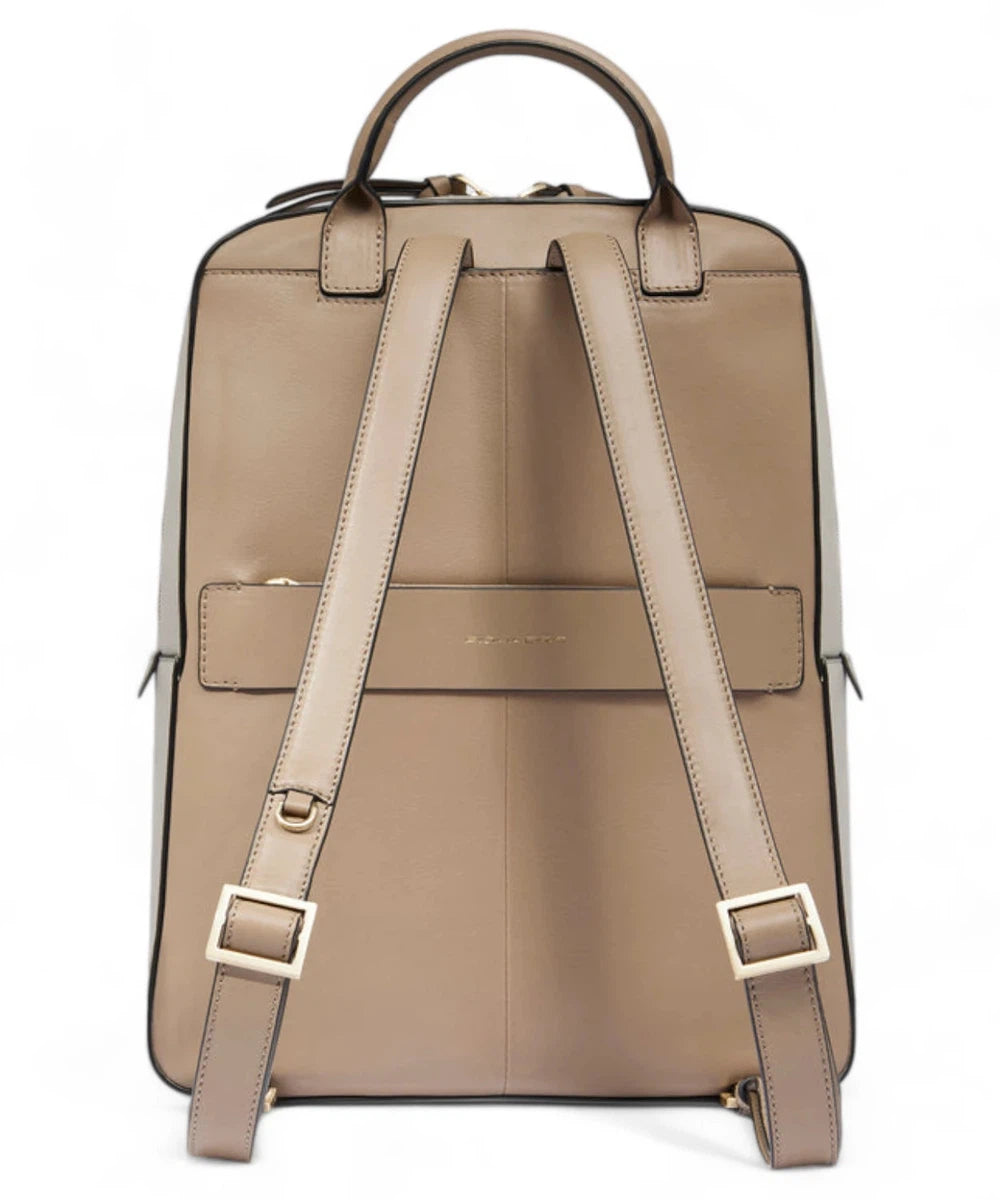 Piquadro Women's Leather Backpack for 14