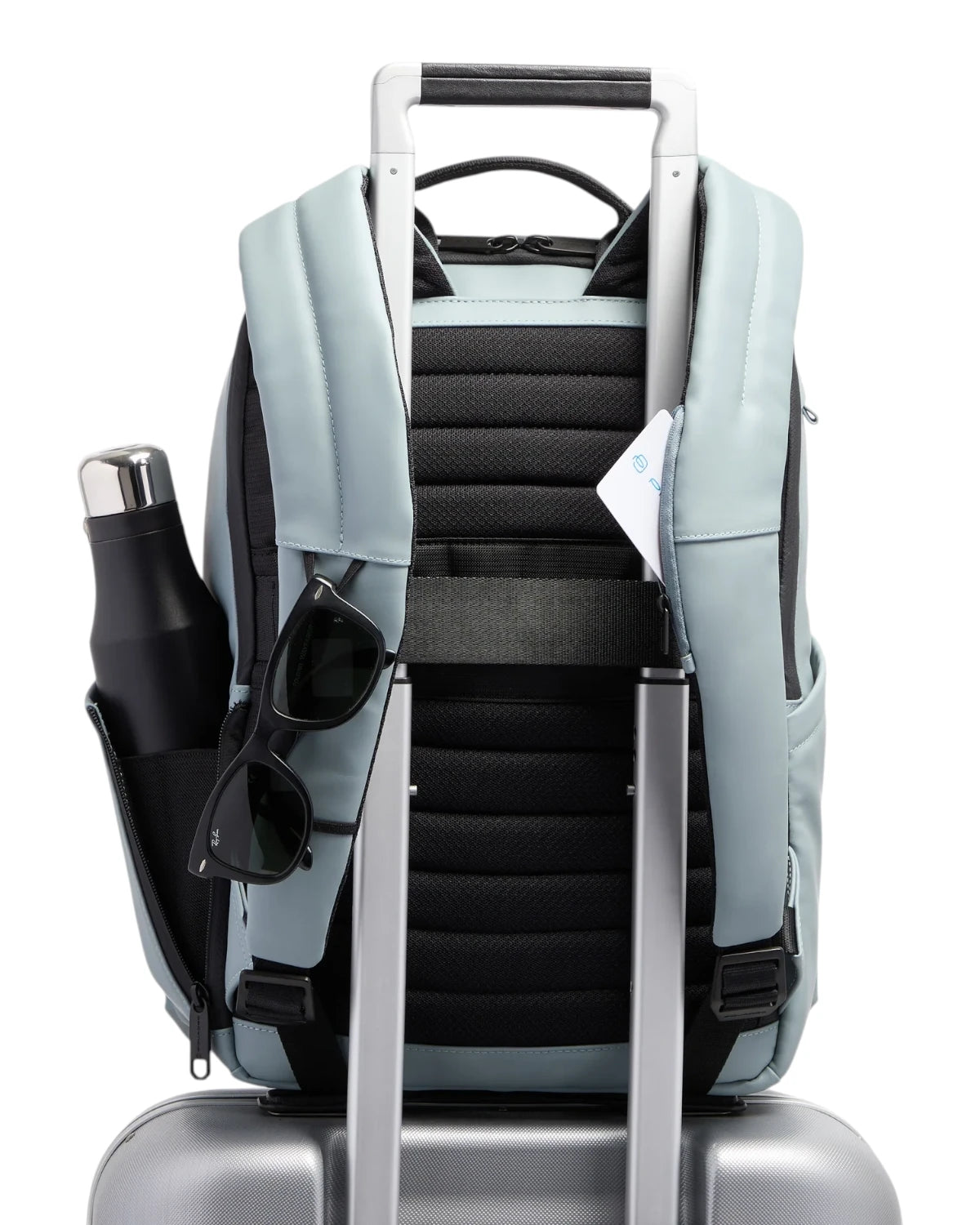 Piquadro 14" laptop backpack with functional organization