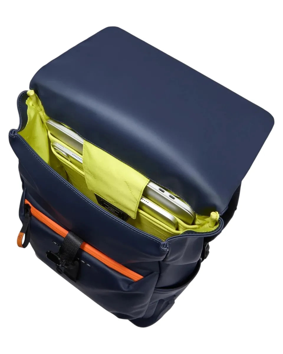 Zaino Porta PC 14" Resistente all’Acqua con Tasche Antiurto-Piquadro-Zaini-Vittorio Citro Boutique