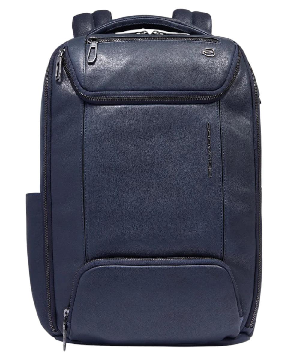 Zaino Uomo Porta PC 14" in Pelle Piquadro-Piquadro-Zaini-Vittorio Citro Boutique