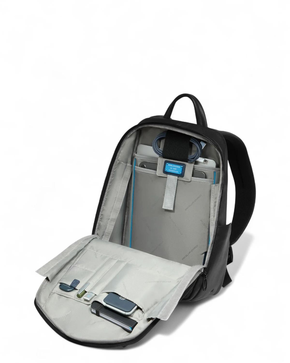 Zaino Uomo in Pelle Porta PC 13" con Sistema Antifurto-Zaini-Piquadro-Vittorio Citro Boutique