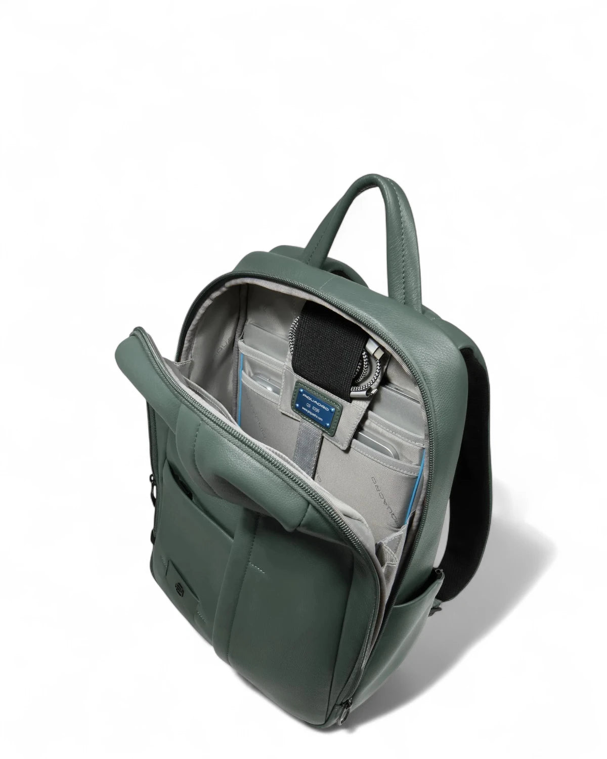 Zaino Uomo in Pelle Porta PC 13" con Sistema Antifurto-Zaini-Piquadro-Vittorio Citro Boutique