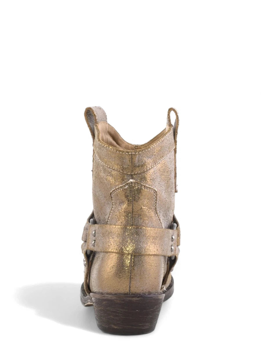 Texano in pelle laminata-Stivali-Coral Blue-Vittorio Citro Boutique