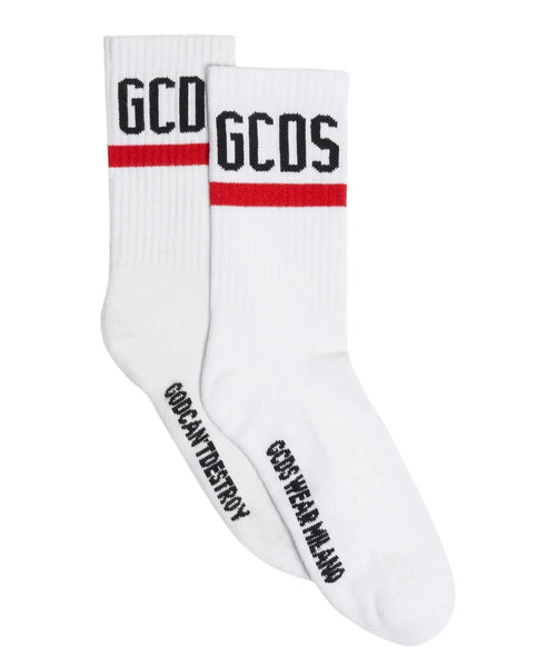GCDS-Socken mit kontrastierendem Logo