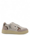 Sneakers Ho’op Start Scottish Beige in Pelle-HO'OP-Sneakers-Vittorio Citro Boutique