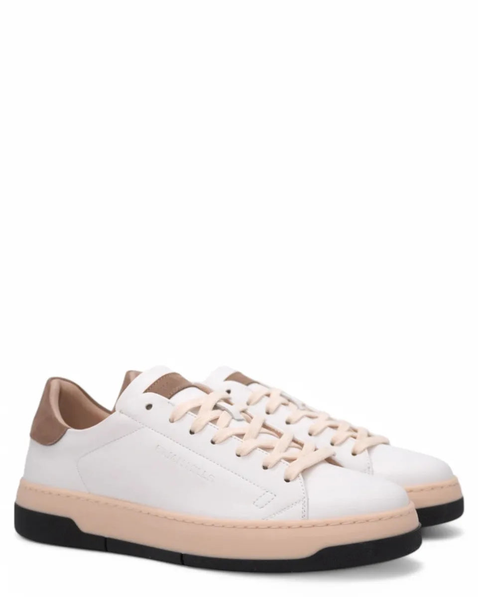 Sneakers in Pelle con Suola Bicolore-Brian Mills-Sneakers-Vittorio Citro Boutique
