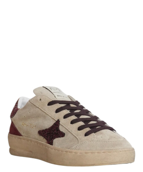 Sneakers Ama Brand Slam in Suede con Stella Glitter