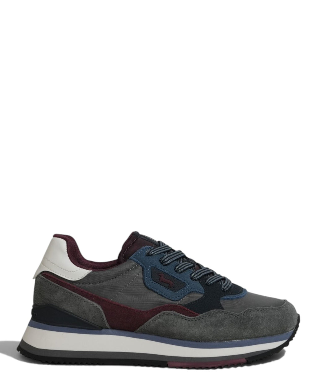 Harmont&Blaine suede Sneakers with technical inserts