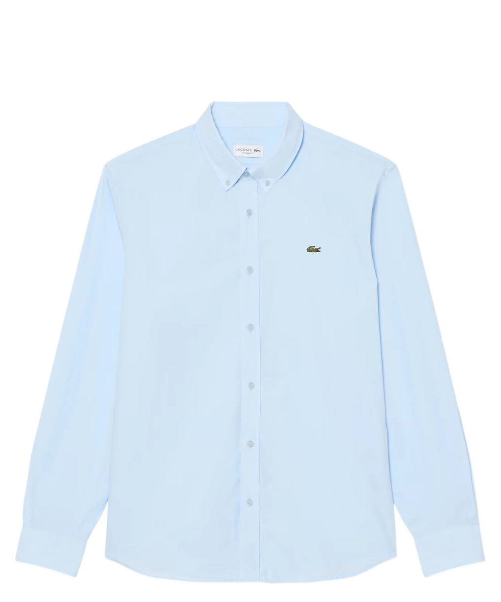 Camicia Uomo Lacoste Popeline Elasticizzato Regular Fit