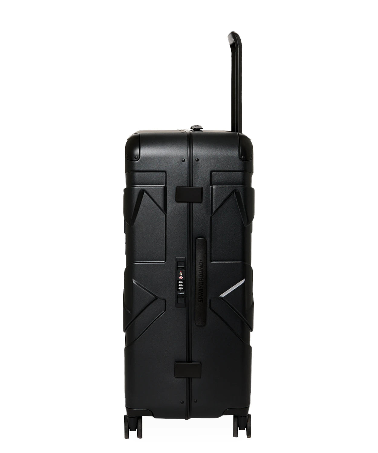 Sprayground Gold Brick Lux Large Hard Luggage