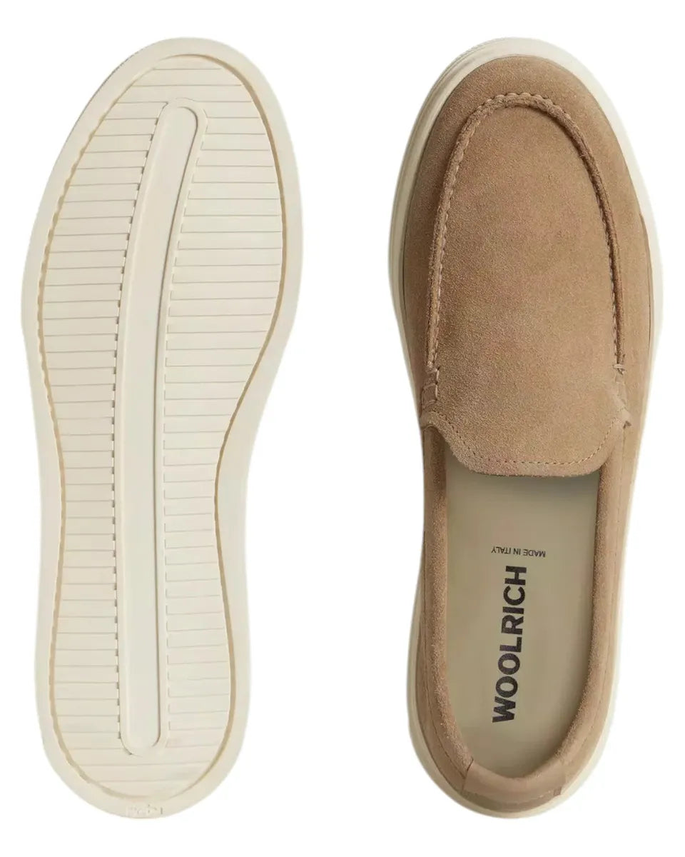 Mocassini Slip-on in Pelle Scamosciata-Woolrich-Mocassini-Vittorio Citro Boutique
