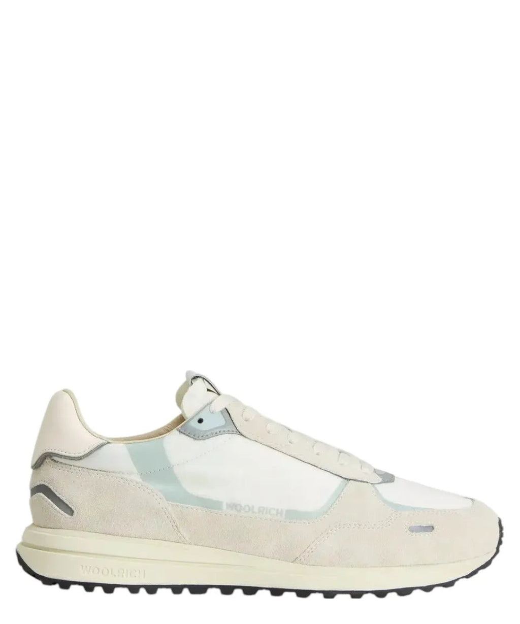 Sneakers Retro in Nylon con Dettagli in Pelle e Camoscio-Woolrich-Sneakers-Vittorio Citro Boutique